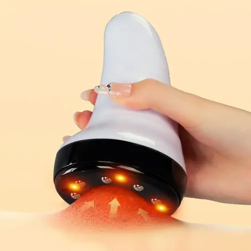 S / Masajeador De Succión Al Vacío Recargable Gua Sha .