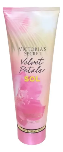 Loción Victoria’s Secret Velvet Petals Sol 236ml Original Crema Hidratante Corporal Body Lotion Perfumada Femenina Edición Limitada Solar Verano Floral Afrutado Bergamota Peonía