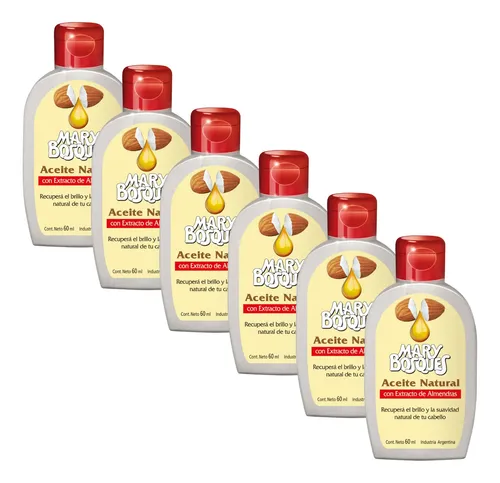 Pack Aceite Capilar Natural Mary Bosques Almendras 60 Ml
