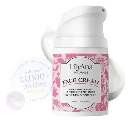 Crema Facial Humectante Lilyana Naturals