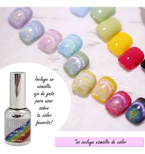Kit Para Uñas Con Tips Press On Soft Gel Cabina Uv Esmalte