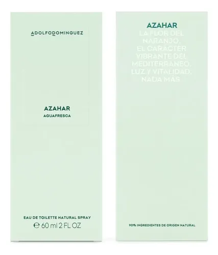 Adolfo Dominguez Agua Fresca Azahar Edt 60ml