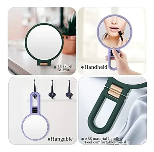 Espejo De Mano Con Aumento De 1 X 15x, Espejo Plegable De Do