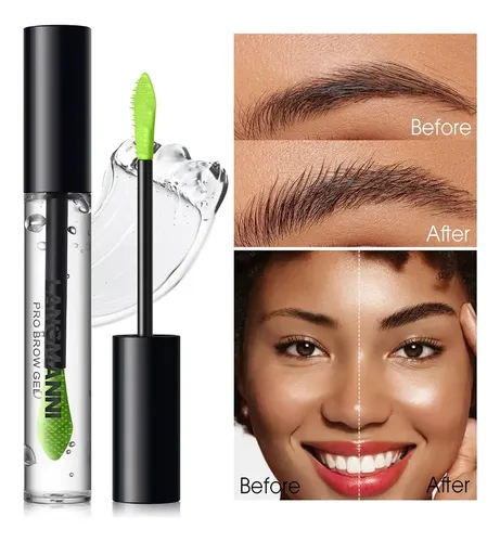 Gel De Cejas 3d Transparente Larga Duración Fijación Natural