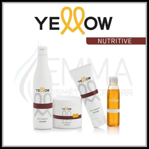 Shampoo Yellow Nutritive 500ml By Alfaparf Argan Y Coco