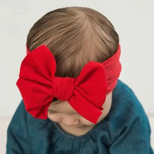 Paquete De 8 Diademas Elásticas De Nailon Para Niñas