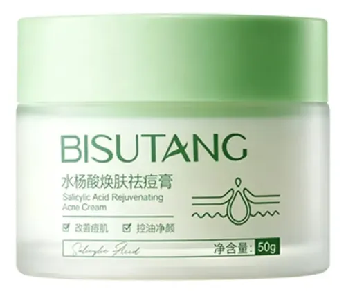 Crema Anti-acne Con Ácido Salicílico, Control De Grasa Y