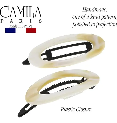 Clip De Barrette Para Cabello Camila Paris Cp1994-2 Beige
