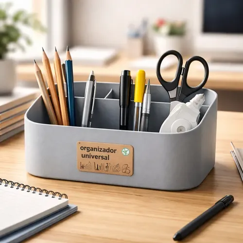 Organizador Universal Lapicero Maquillaje Plastico Cliker