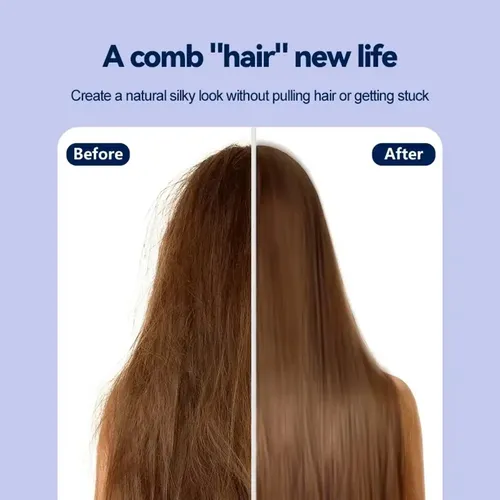 Plancha De Pelo Liso Multifuncional Eléctrica Hot Comb