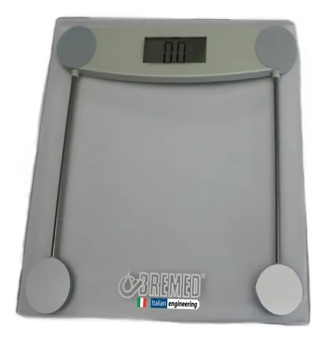 Balanza Digital Baño Personal Corporal 180kg Lcd Bremed 3019