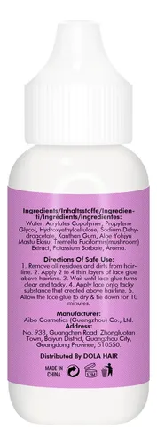 Kit De Pegamento Para Pelucas De Encaje Dolahair, Encaje Fro