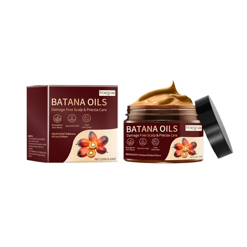Mascarilla Capilar Nutritiva Hoegoa Batana, Repara Y Suaviza