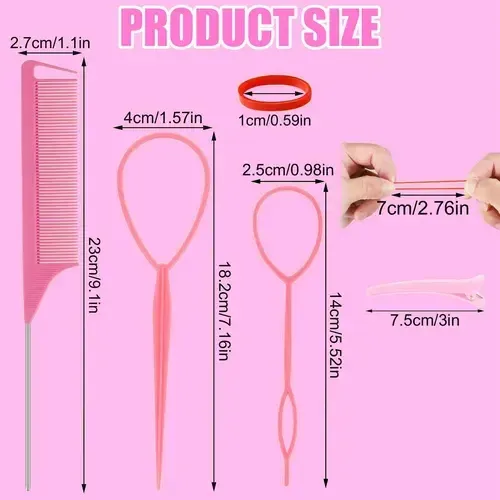 2000 Pc Mini Ligas For El Cabello Y Pinzas Niñas Accesorios