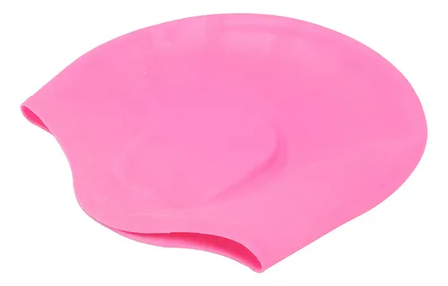 Gorro De Baño Impermeable Rosa De Silicona Para *.*