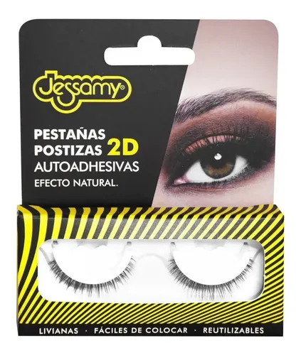 Pestañas Postizas Autoadhesivas 2d Reutilizable 22802