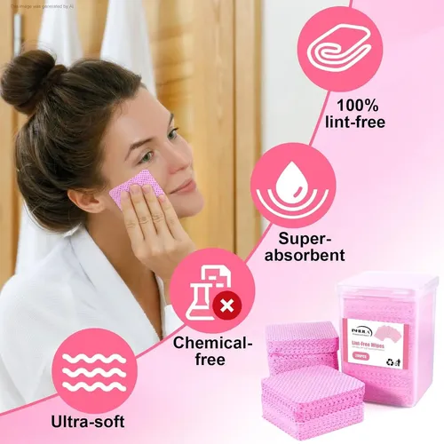 Nxj Infilila Toallitas Sin Pelusa Para Uñas 400 Pzs – Kit