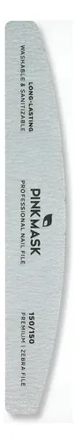 Lima de Uñas Profesional Pink Mask Zebra Grit 150/150