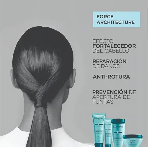 Kérastase Résistance Bain Force Architecte Shampoo Reparación | 250ml |