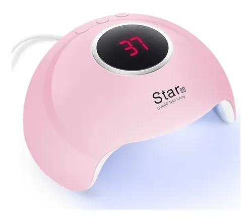 Cabina Uñas Gelificadas Manos Uv Led 36w 2 En 1 Star 6 3c