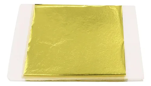 Imitación De Hoja De Hoja De Oro 100x Para Limon Amarillo