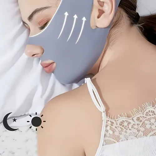 Vv Máscara De Sueño Para Belleza Facial V-face /.