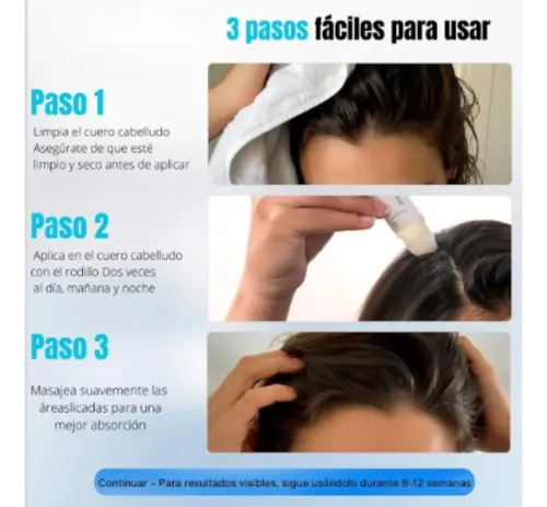 Biocapil Serum De Romero Roll-on Para Crecimiento Capilar2x1
