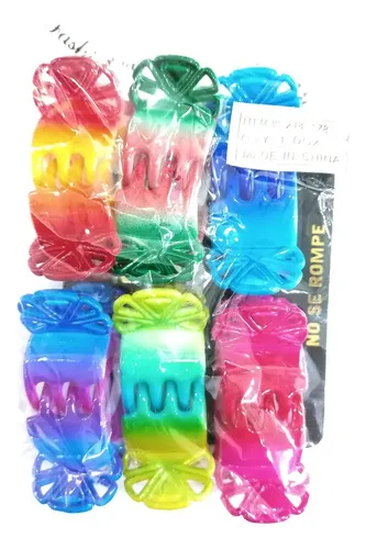 Pack X12 Broches Chicos Hebillas Para Pelo
