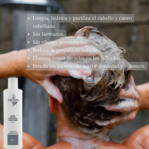 Nioxin Acondicionador Anticaida Para Cabello Natural Sistema 2 300ml