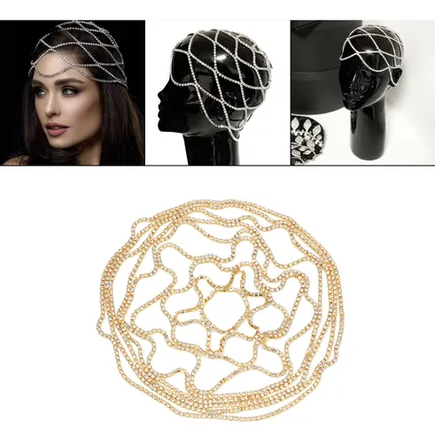 1 Uds., Cadena Para El Cabello, Accesorios Para La Dorado