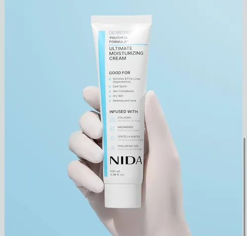 Nida Crema Coreana Piel Porcelana, Hialurónico, Colageno