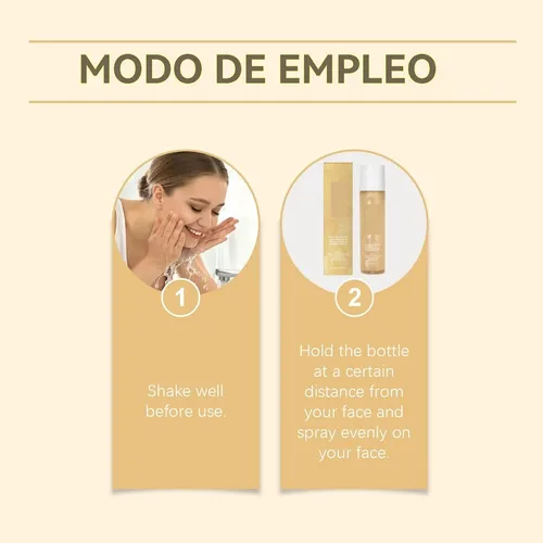 Spray Protector Hidratante Fijador Maquillaje,75ml,2unidad