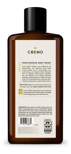 Gel De Baño Cremo Para Hombre, Bergamota Italiana, 16 Onzas