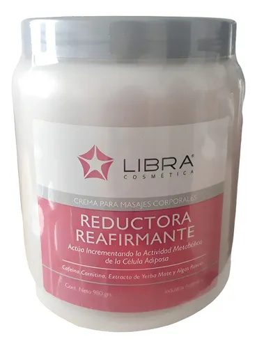 5 Crema Masajes Reductora Y Reafirmante 980g Libra Cosmetica