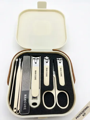 Set X8 Estuche Manicura De Viaje Uso Personal