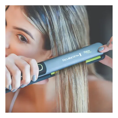 Planchita de pelo Remington Shine Therapy S12A negra