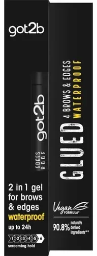 Gel Resistente Para Cejas Y Bordes Vegano Got2b 16ml