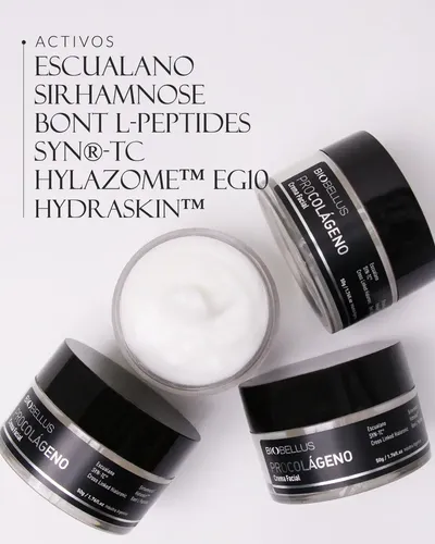 Crema Facial Procolágeno Firmeza Hidratación 50g Biobellus Momento De Aplicación Día/noche Tipo De Piel Madura