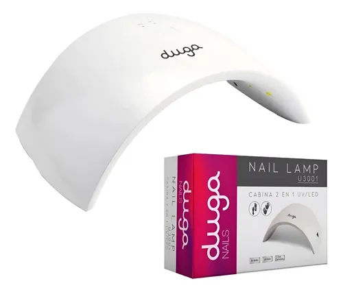 Cabina Para Uñas Manicuria Duga 2 En 1 24w Led Uv U3001