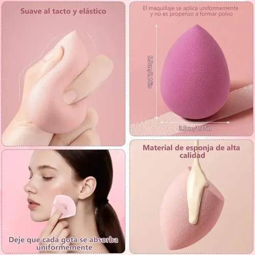 Kit De Esponja De Belleza, Paquete De 14 Botellas De Almacen