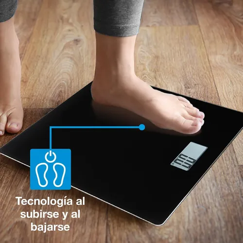 Báscula Corporal Digital Alta Precisión Con Plataforma