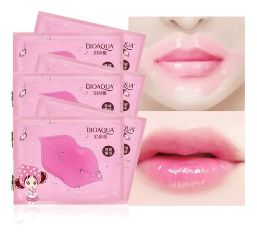 Mascara Mascarilla Para Labios Colageno Pack X10 Tipo De Piel Todo Tipo De Piel