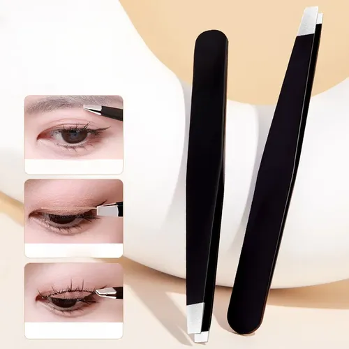 Pinzas Para Depilar Cejas Acero Inoxidable