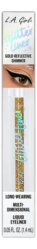 Glitter Liner L.a Girl Gold Goals Metalizado