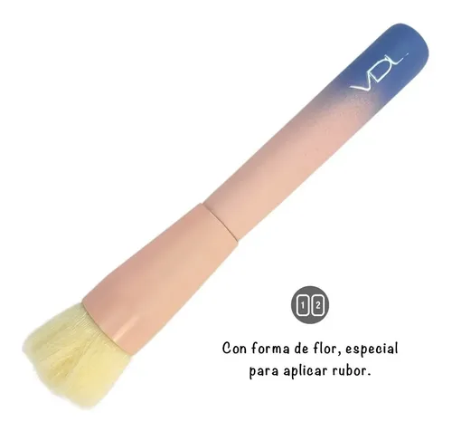 Set X 4 Brochas Vdl Pantone Profesional