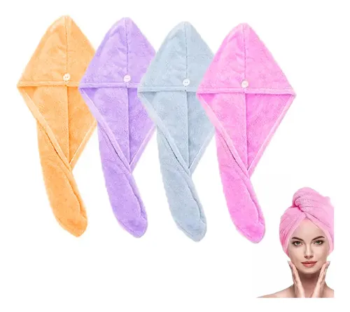. Toalla De Microfibra De Secado Rápido For El Cabello, .