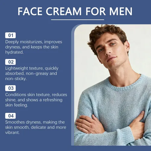 Crema Male U Para Nutrición Diaria, Hidratación Y Mantenimie