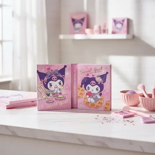 Set De Maquillaje Sweet Girl Kuromi Estuche Kawaii