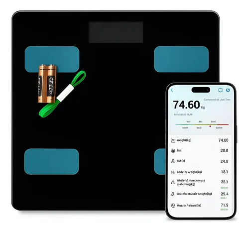 Balanza Digital Personal 180kg Inteligente Bluetooth Kaimon