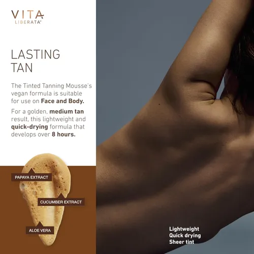Bronceador Sin Sol Vita Liberata Easygo 200 Ml Tono Oscuro